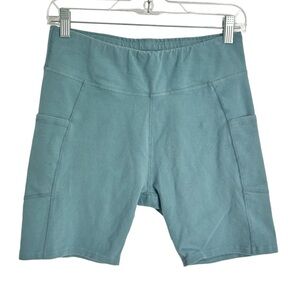 Pact Women's Bike Shorts in Teal